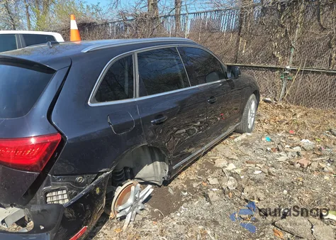 2013 Audi Q5 2.0T Premium from USA, damaged, VIN WA1LFAFP9DA008422